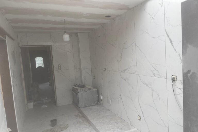 Badkamer renovatie wandtegels kust